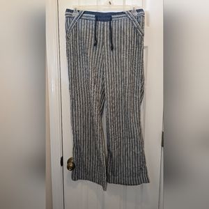Jolt Stripped Blue Nautical Drawstring pants